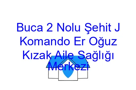 Buca 2 Nolu Şehit J Komando Er Oğuz Kızak Aile Sağlığı Merkezi