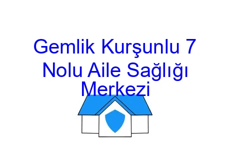 Gemlik Kurşunlu 7 Nolu Aile Sağlığı Merkezi