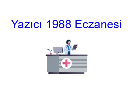 Yazıcı 1988 Eczanesi